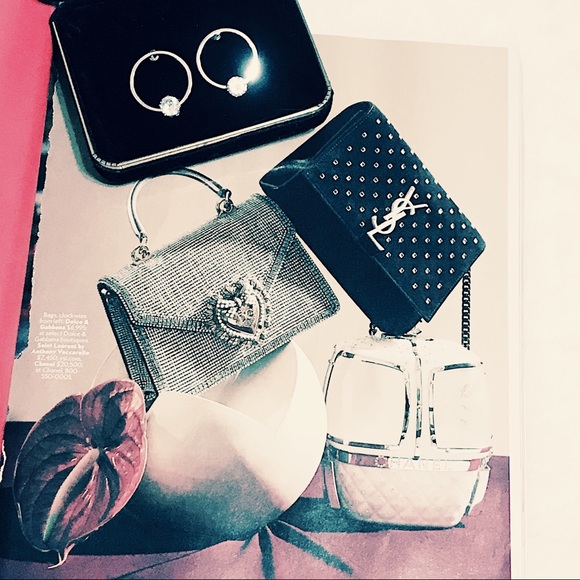 NEW: Stylish Silver CZ💎Geometric Circle Earrings - Picture 9 of 15